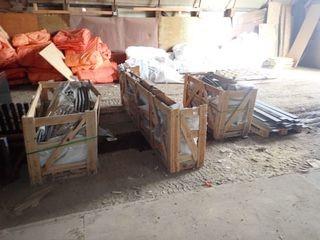 Lot of 3 Crates and 1 Pallet Asst. Granite.