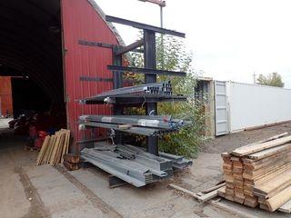 Double Sided Cantilever Rack. **NOTE: CANNOT BE REMOVED UNTIL NOV. 6/18**
