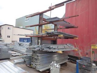 Double Sided Cantilever Rack. **NOTE: CANNOT BE REMOVED UNTIL NOV.6/18**