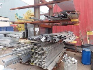 Contents of Rack Including Asst. Galvanized Preformed Channel. **NOTE: CONTENTS MUST BE REMOVED BY 3PM NOV. 5/18**