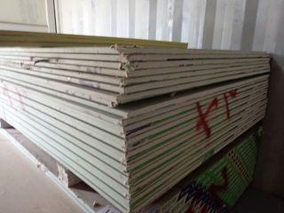 Lot of Approx. 25 Sheets 5/8"x4'x8' Sheetrock Moldtough VH1 Firecode Core Gypsum Board. **LOCATED IN SEA CAN LOT 56. MUST BE REMOVED BY 3PM NOV. 5/18**