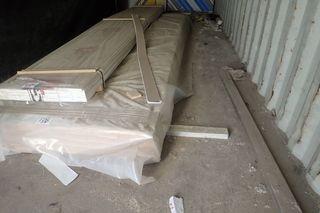 Lift of Approx. 176pcs ABI 12'x4" Molding. **LOCATED IN SEA CAN LOT 57. MUST BE REMOVED BY 3PM NOV. 5/18**