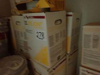 Lot of 24 Boxes Synco and CertainTeed Lite Joint Drywall Compound. 