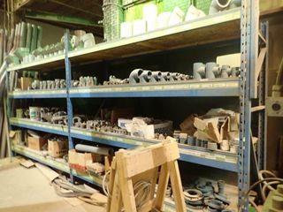 Lot of Asst. PVC Fittings Including Couplers, Cleanouts, Elbows, Tees, etc. 