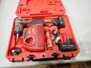 Milwaukee 2432-22 M12 Cordless Propex Expansion Tool Kit w/ Charger and Battery. 