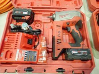 Milwaukee 2632-22XC M18 Cordless Propex Expansion Tool Kit w/ Charger and Battery. 