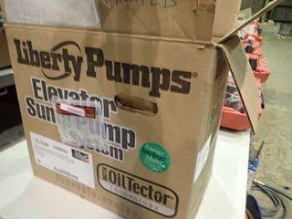 Lot of Liberty Pump EV280 Sump Pump and Liberty OTC-115 Oil Tecter Control and Alarm. **NEW AND UNUSED**