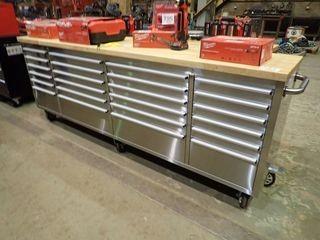 24-Drawer Mobile Tool Cabinet. **NEW AND UNUSED**