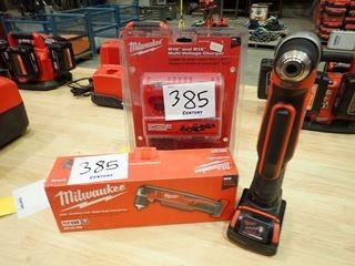 Milwaukee 2615-20 M18 Cordless 3/8" Right Angle Drill Driver w/Charger and Battery. 