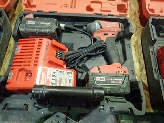 Milwaukee 2753-20 M18 Fuel Cordless Impact w/ Charger and 2 Batteries.