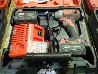 Milwaukee 2753-20 M18 Fuel Cordless Impact w/ Charger and 2 Batteries.