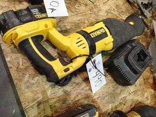 DeWalt 18volt Cordless Reciprocating Saw w/Charger and Battery. 