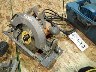 Ridgid 7 1/4" Circular Saw.