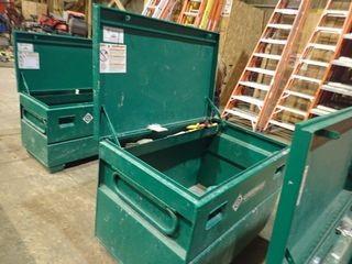 Greenlee 3048 30"Hx48"Wx30"D Job Box. 