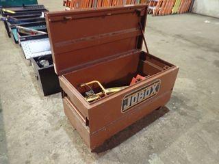 Job Box w/ Asst. Construction Tools. 