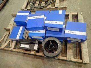 Lot of 15 Boxes MWWT-71 Mig Welding Wire, etc.