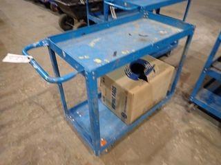 2-tiered Warehouse Cart. 