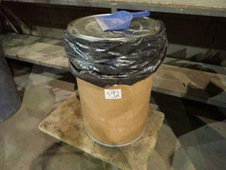 3/4 Barrel of Trexo Eco-Sweep Floor Sweeping Compound w/ Mobile 4-Wheel Cart. 