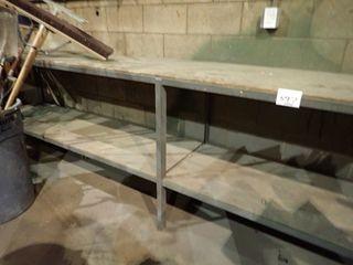 2-Tier 16'x2' Shop Table.