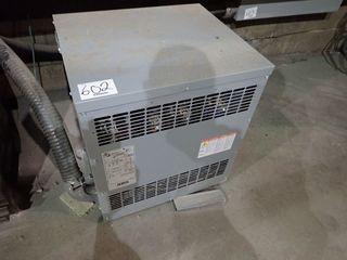 HPS 3-Phase 75Kva 208y/120v Transformer. **NOTE: BUYER RESPONSIBLE FOR ELECTRICAL DISCONNECT**