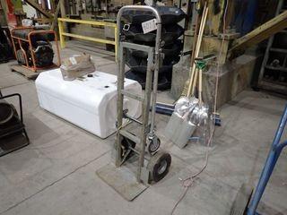Combination 2-Wheel Dolly/4-Wheel Cart.