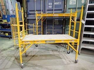 Section of Liberty Mobile Scaffolding 1,000lbs Capacity. 
