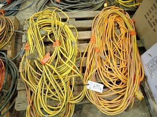 Pallet of Asst. Heavy Duty Extension Cords. 