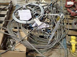 Lot of Sala Wire Rope Horizontal Life Line. 