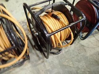 Expert-Air Hose Reel w/100'x1/4" Air Hose. 