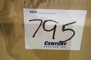 The Brick Upholstered Side Chair. **NEW AND UNUSED IN BOX**
