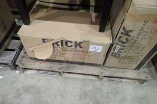 The Brick Upholstered Side Chair. **NEW AND UNUSED IN BOX**