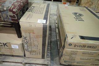 The Brick Upholstered Side Chair. **NEW AND UNUSED IN BOX**