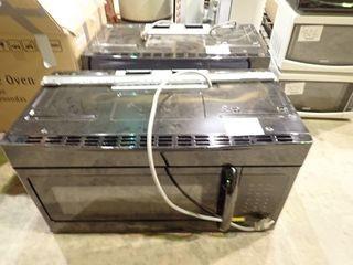 Lot of 2 Frigidaire CFMV162LB 1.6cu Ft. Over-the-Range Microwaves . **INCOMPLETE**