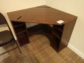 Lot of 2 Corner Computer Desks. **LOCATED IN MODULAR BUILDING, 2ND FLOOR**