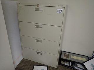 Lot of Lateral 5-Drawer File Cabinet and Lateral 4-Drawer File Cabinet. **LOCATED IN MODULAR BUILDING, MAIN FLOOR**