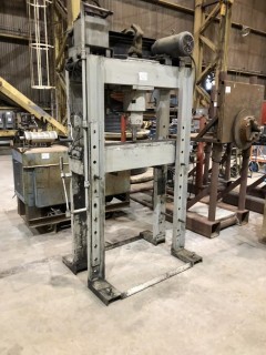 Shop Built 100-ton H-Frame Press.