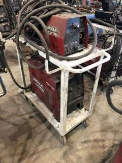 Lincoln Electric Flextec 450 Mig Welder w/ Lincoln Electric LF-72 Feeder. 