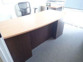 Lot of Work Table, 2 Pedestals and Task Chair. 