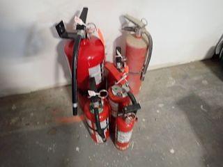 Lot of Asst. ABC Fire Extinguishers. 