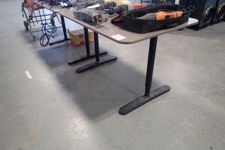 Lot of 2 Tables and Mobile 8'x4' Shop Bench. 
