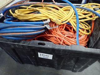 Lot of Heavy Duty Extension Cords.