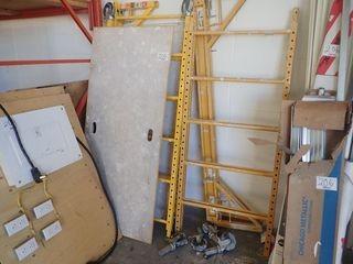 Lot of 2 Sections MetalTech Scaffolding.