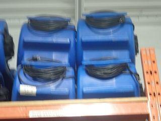 Lot of 8 Abatement Technologies Ram1000 Air Movers.