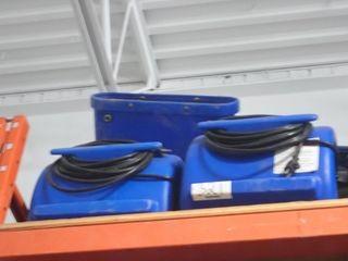 Lot of 6 Abatement Technologies Ram1000 Air Movers.