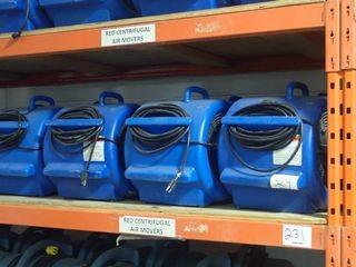 Lot of 12 Abatement Technologies Ram1000 Air Movers.