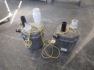 Lot of 2 Liberty Pumps 405 1/2HP Pumps. 