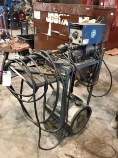 Lot of Miller Millermatic 30E Wire Feeder and Miller Coolmate 4. 