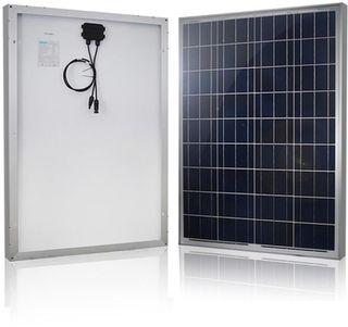 New 100W Solar Panel, Off Grid RV/Boat Charger