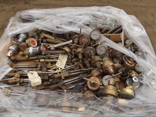 Pallet of Assorted Gas Regulators and Torches