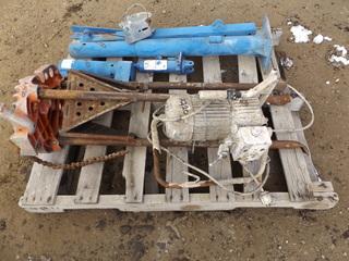 Ridged Plumbing Stand, Lemmer Spray Painter